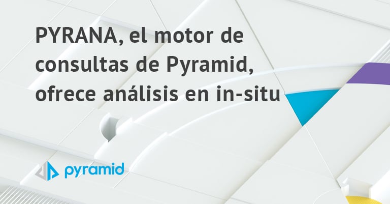 PYRANA, el motor de consultasde Pyramid, ofrece análisis enin-situ